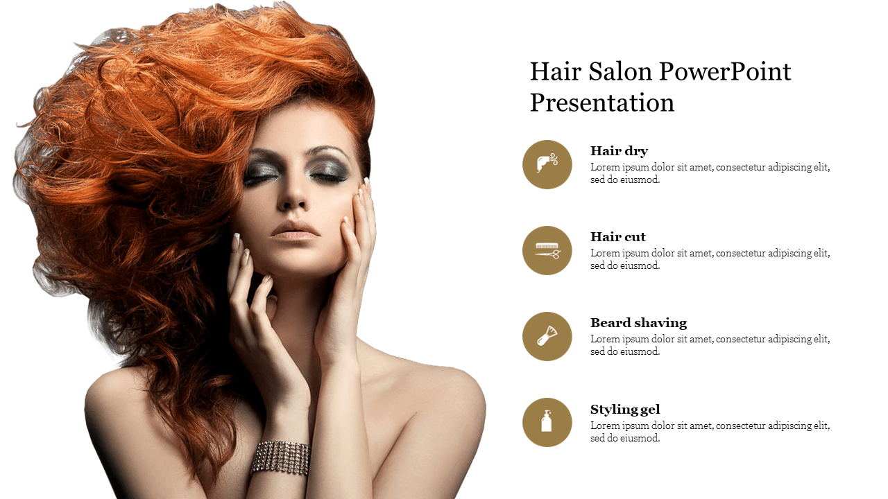 hair care presentation